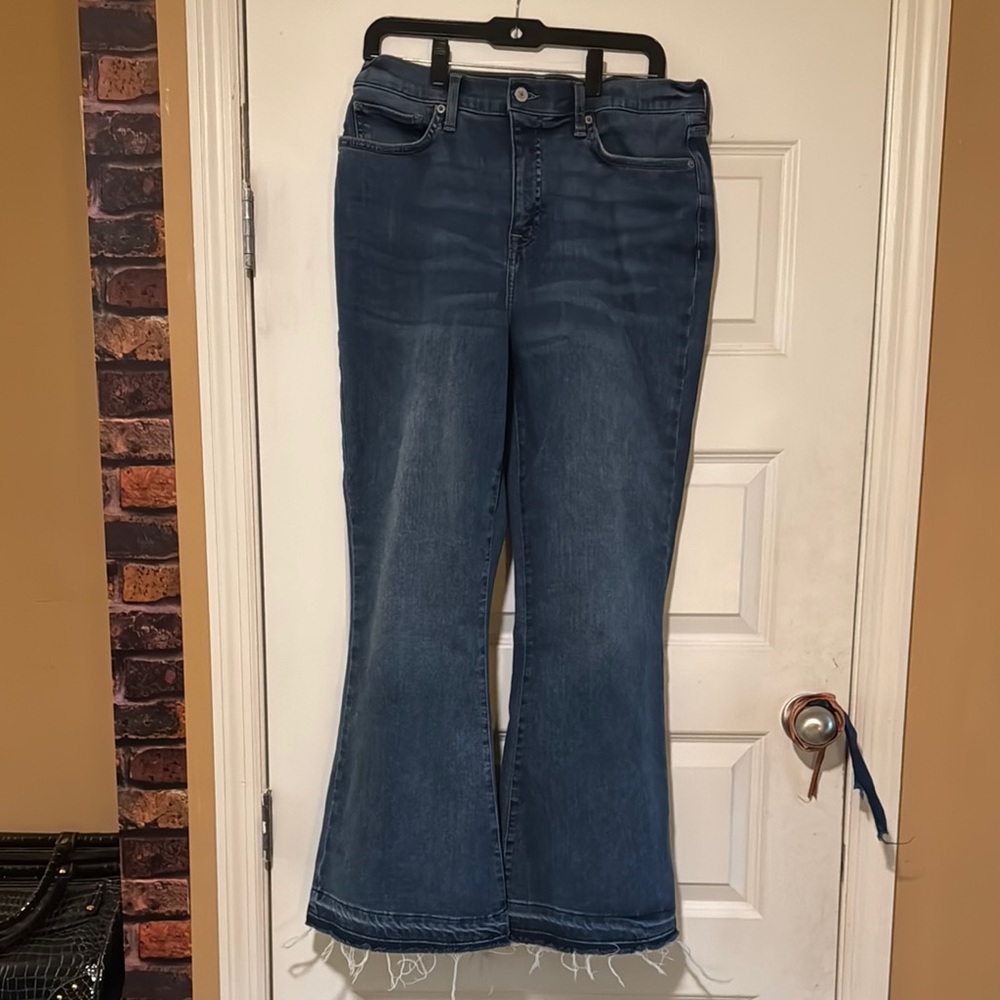 LUCKY BRAND | High Rise - Flare | Stevie | Blue Jeans | 14/32